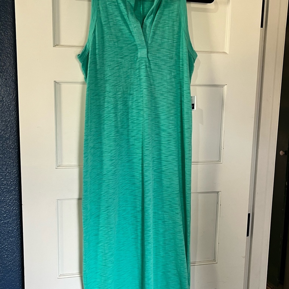 GAP size Medium sleeveless Turquoise summer dress